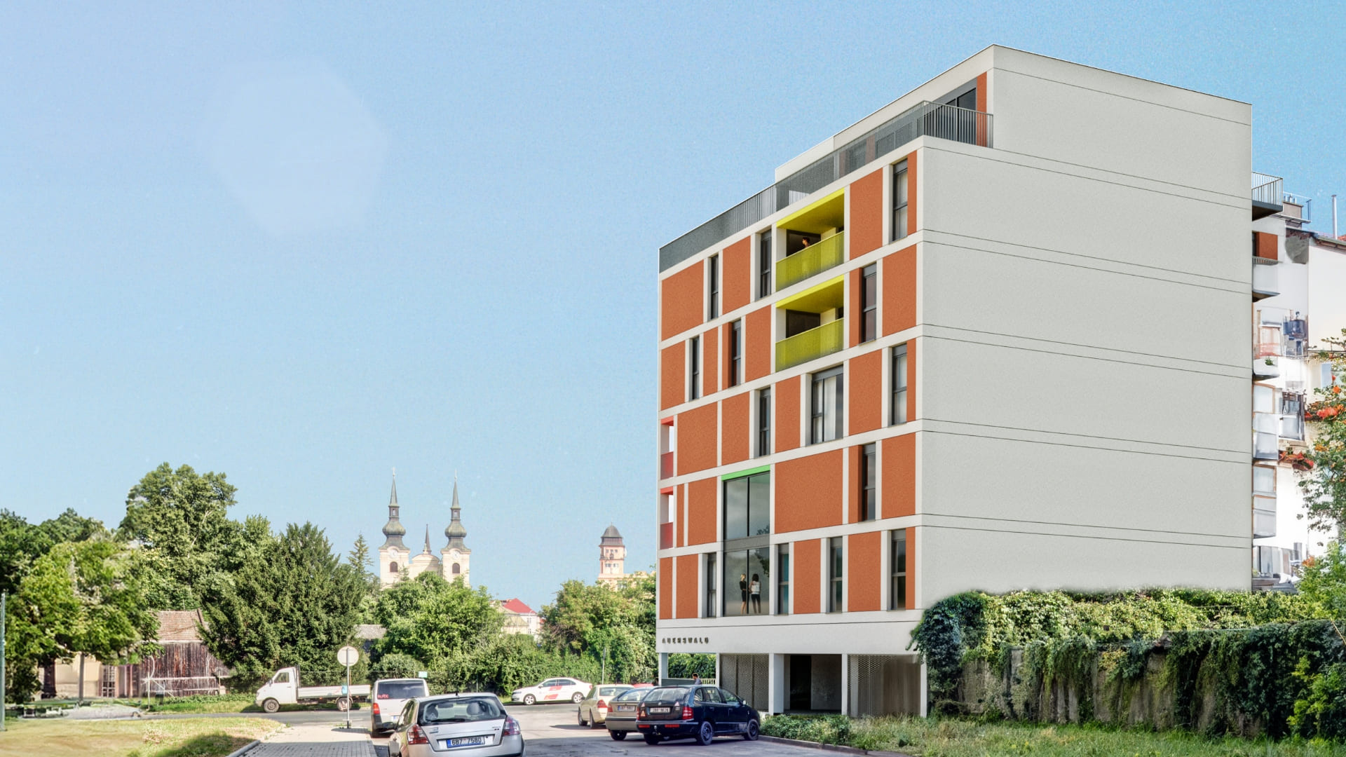 Bytový dům
Auerswaldova